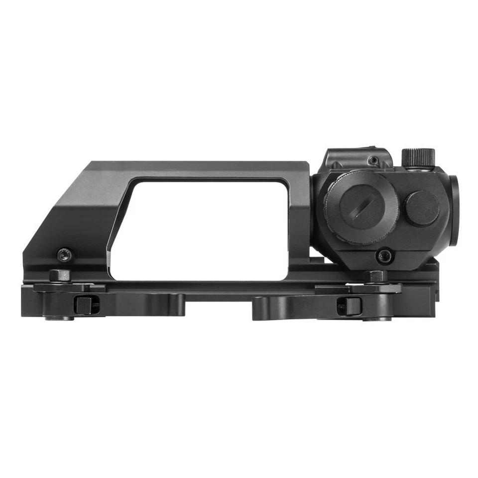 Mango de transporte de liberación rápida VISM Gen II con mira de micro puntos y láser de NcSTAR Foto 3 de 4