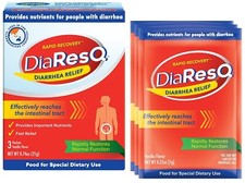 DiaResQ Rapid Recovery Diarrhea Relief - 3 Count Pack of 2 