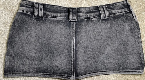 FashionNova denim Micro Mini Skort Small With Pockets - Picture 3 of 5