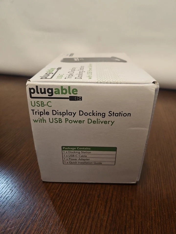 Plugable USB-C Triple Display Docking Station w/ Charging Support Power Delivery - Image 3 of 4