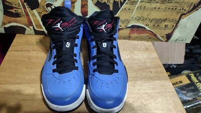Mens Nike Air Flight Lace Up High Top Sneakers Size 12 Blue Air Flight 89  main image 4