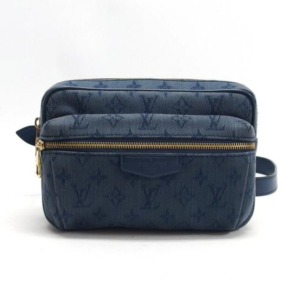 Blue Monogram Denim Bumbag