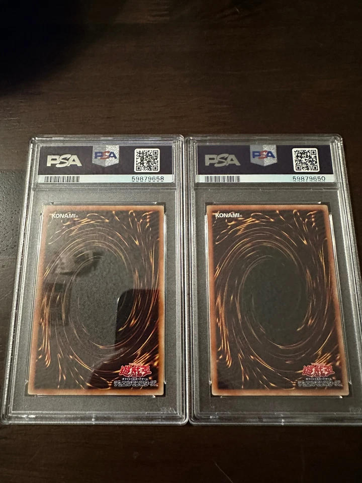 Relinquished/Black Illusion Ritual YuGiOh Japanese Millennium Pack Psa 10 - Image 2 of 2