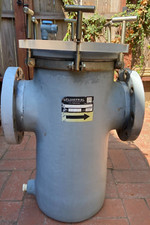 SW Series PVC/FRP Basket Strainer With Stainless Steel Basket 6 Inch Connections