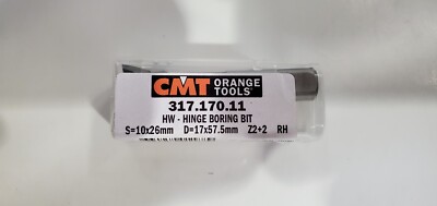 CMT Cylinderkopboor 17mm, schacht 10x26 (317.170.11)