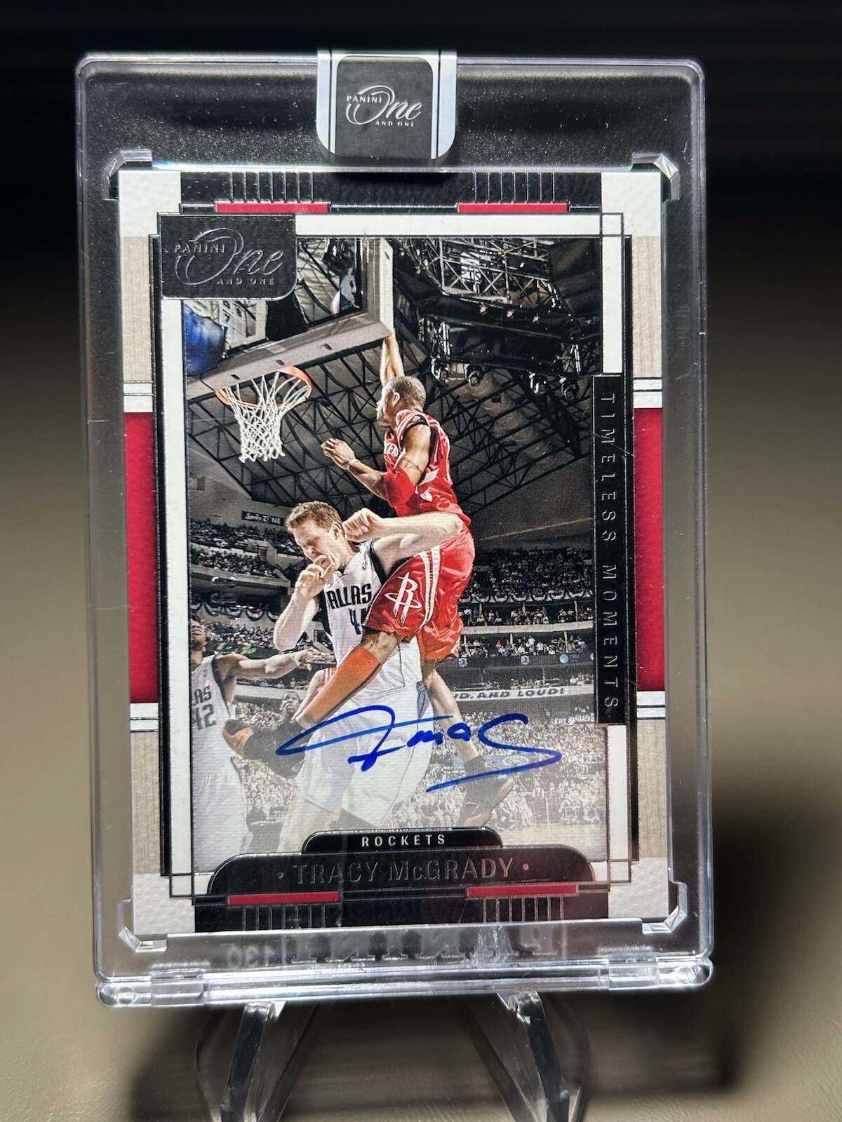 TRACY MCGRADY 2023-24 PANINI ONE AND ONE TIMELESS MOMENTS ROCKETS AUTO /49 HOF🔥