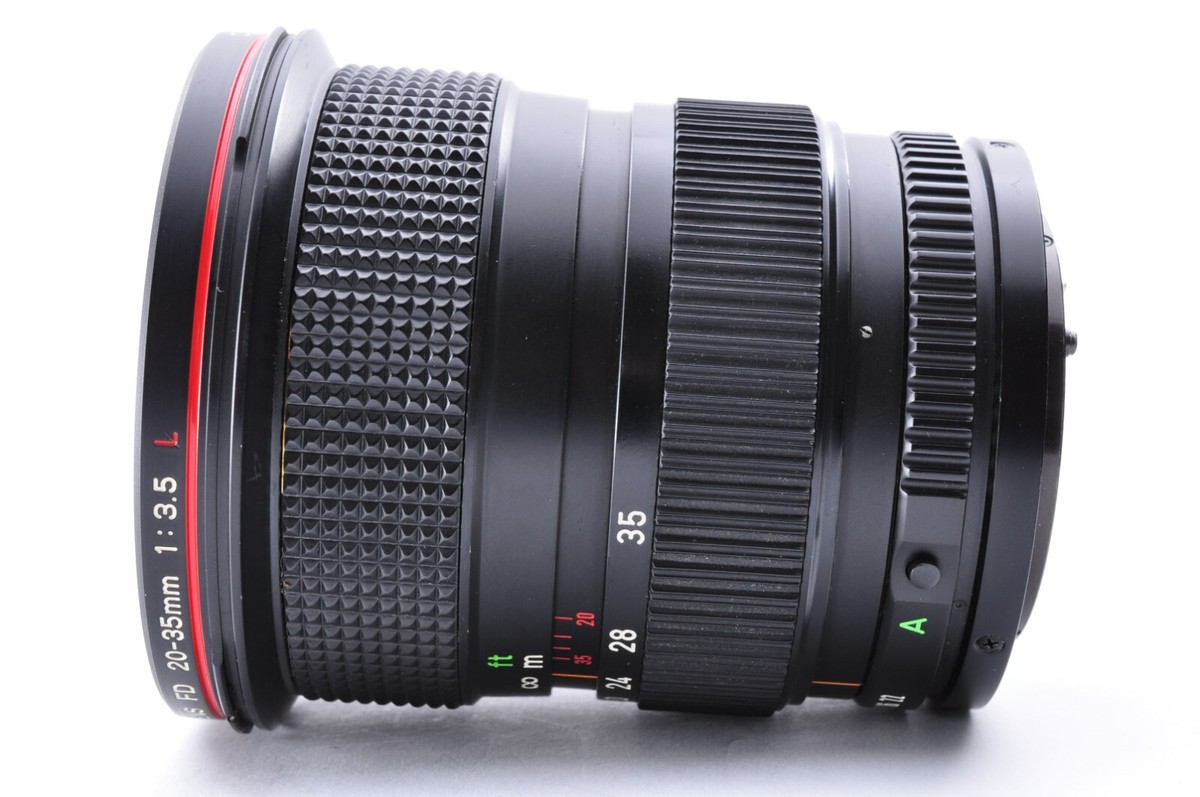 【美品】 Canon New FD 20-35mm f3.5 L MFレンズ New FD20-35mm F3.5L - キヤノンカメラミュージアム