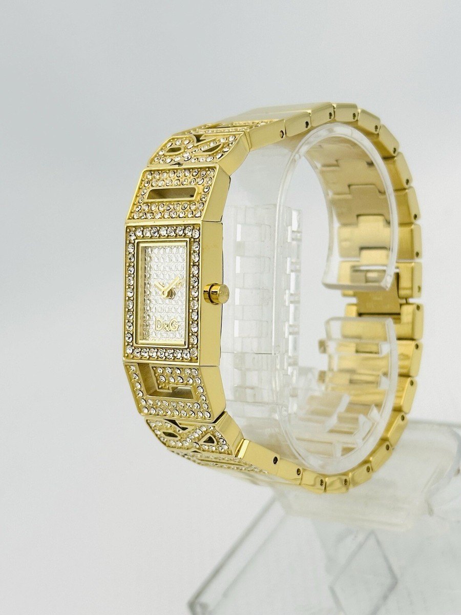 Dolce & Gabbana Ladies Dress Watch DW0287 Yellow Gold Tone Dolce & Gabbana Ladies Dress Watch DW0287 Yellow Gold Tone