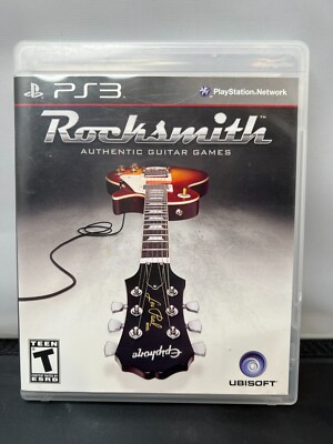 Rocksmith Authentic Guitar Game Sony PlayStation 3
