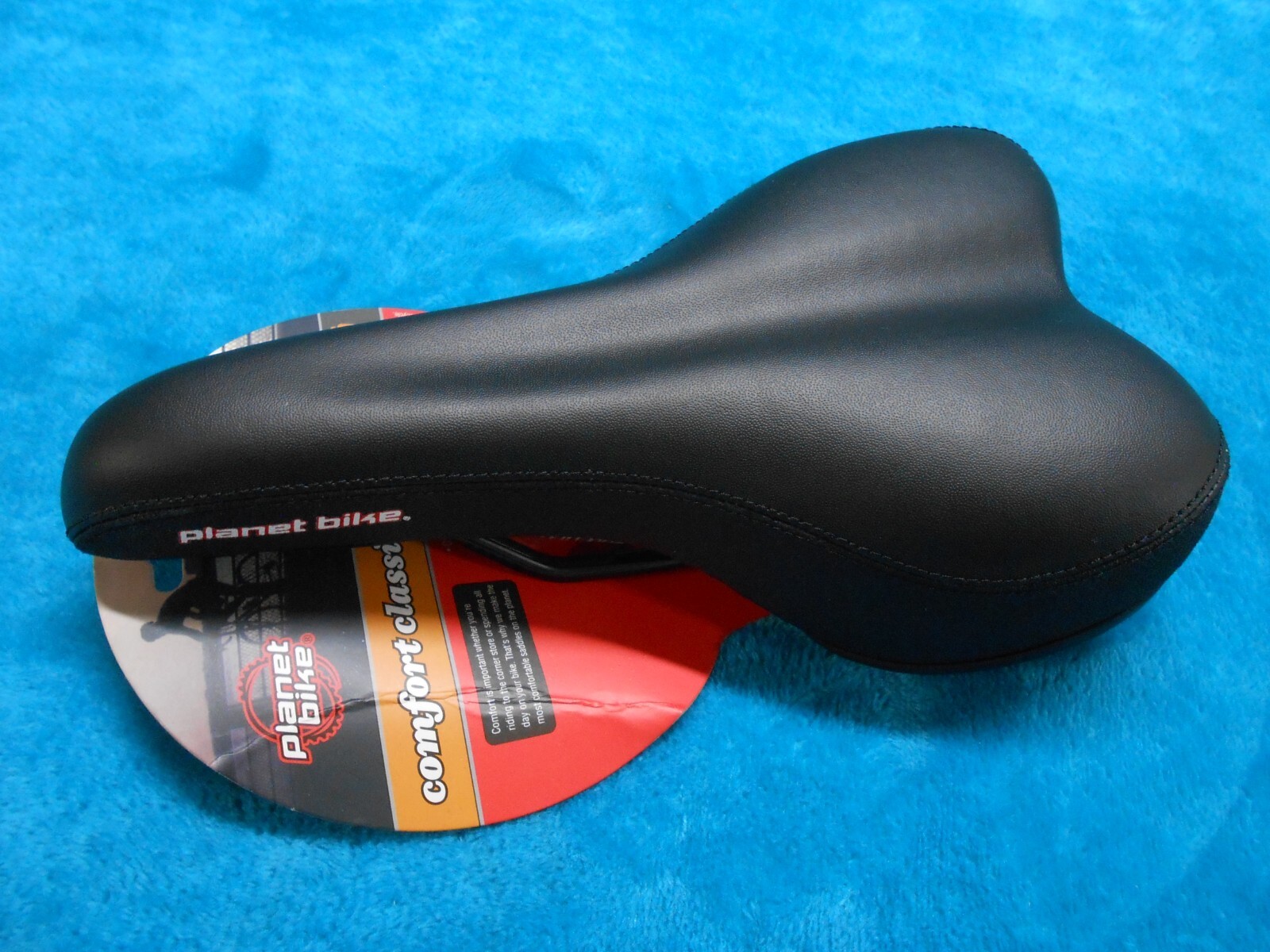 Planet Bike VELO Saddle Comfort Classic Bike Seat Groove abr