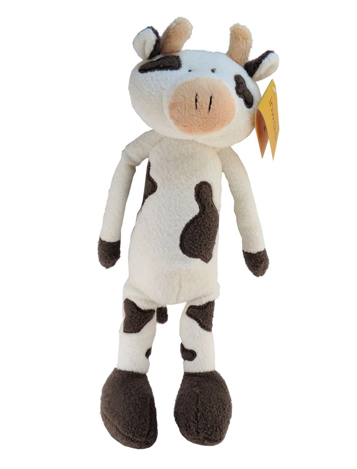 INWARE GMBH Inware® Schlenkerkuh Elsa ca. 32 cm Plüschfigur Stofftier Kuh gefleckt 7726
