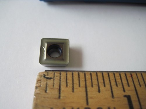 (Qty 10) KOMET W83 23210.087710 SOEX 07T308-21 BK7710 Carbide Drill Inserts - Picture 2 of 3