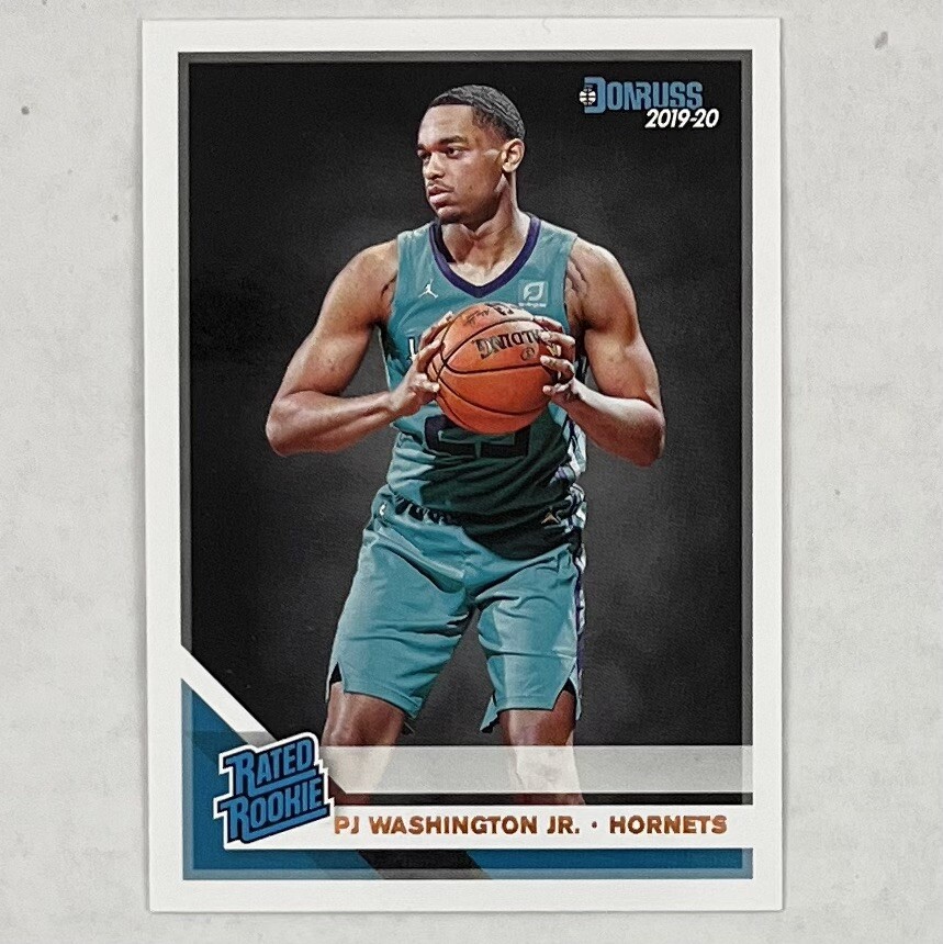 PJ Washington Rated Rookie 2019-20 Donruss #211 RC Mavericks