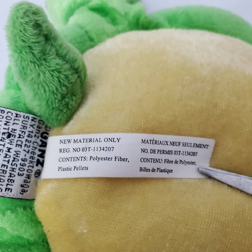 Ganz Webkinz Turtle HM150 Plush Stuffed Animal No Code - Picture 10 of 11