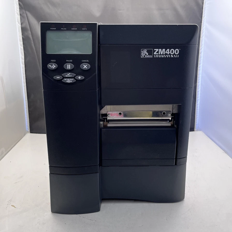 Zebra ZM400 Industrial TT/DT Label Printer ZM400-3001-0100T 300dpi Ethernet USB - Image 2 of 4