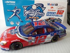 2000 Jeremy Mayfield Mobil 1 MLB World Series 1/24 Scale Action NASCAR Diecast