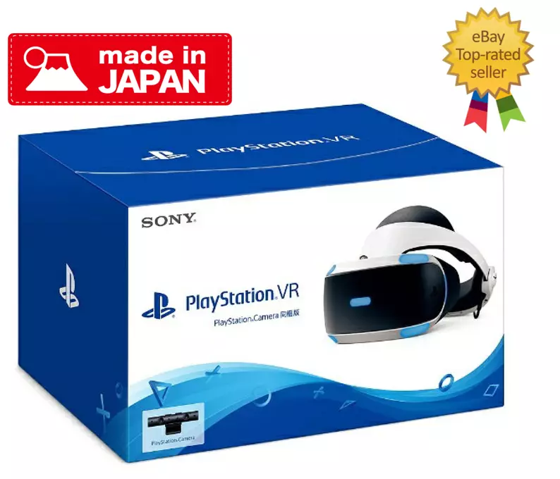 Sony PlayStation VR PS4 Virtual Reality Headset PSVR Used With Box  PlayStation