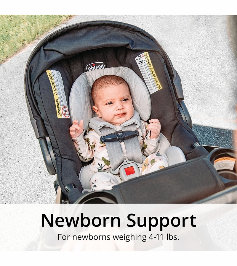 Chicco KeyFit 30 Cleartex Infant Car Seat, Slate Brand New!! Free