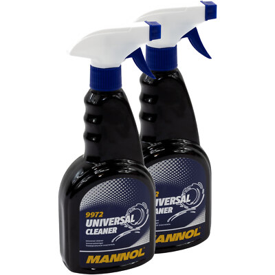 MANNOL Universal Cleaner Universalreiniger 2x 500 ml Insektenentferner Reiniger