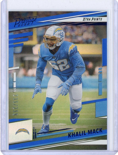Khalil Mack #52 2022 Panini Prestige card
