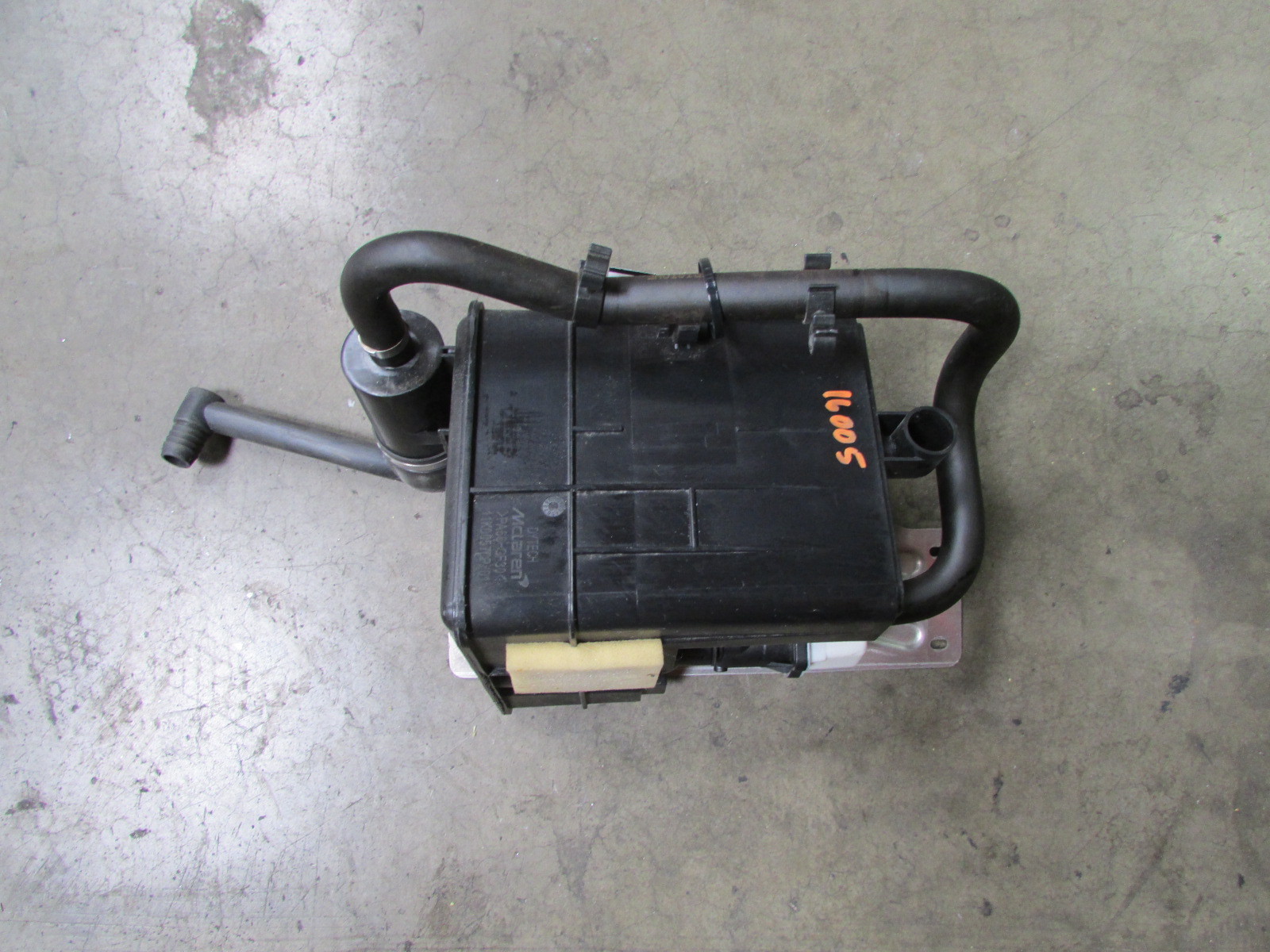 Mclaren MP4-12C Fuel Vapor, Charcoal Canister, Used, P/N 11K0057CP
