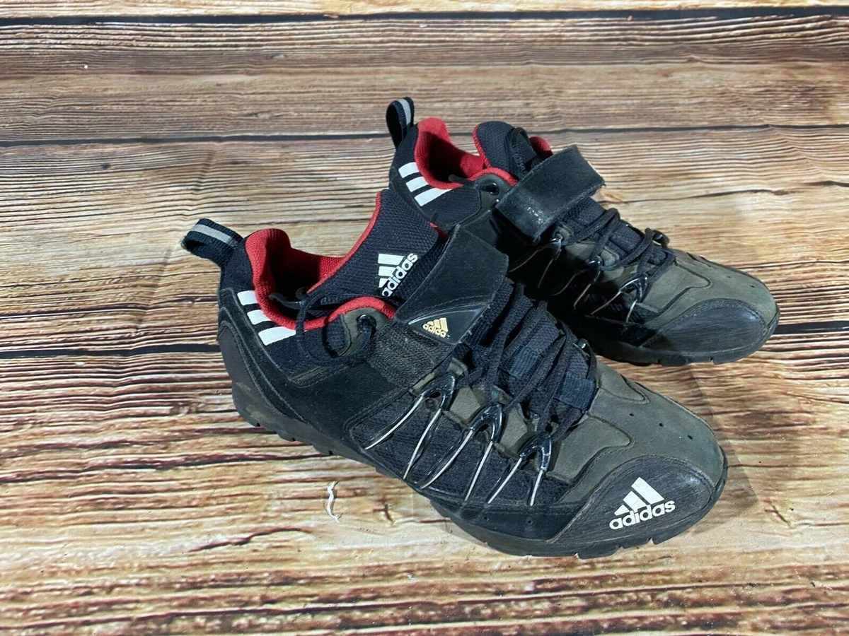 paso Pila de inferencia ADIDAS Cycling MTB Shoes Mountain Biking Boots Size EU 40 with SPD Cleats |  eBay