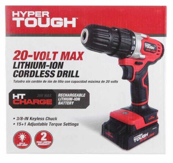 20V Max* Cordless 3/8 In Drill Driver Kit (1) Lithium Ion Battery With  Charger