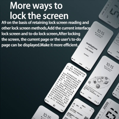 Unlocked 4G LTE Hisense A9 E Ink Smartphone Android Mobile ebook