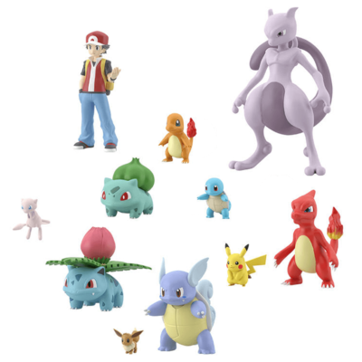 Bandai Pokemon Scale World Kanto Completed region Set Pocket