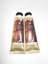 Bath Body Works Vanilla Cafe Hand cream 1 ounce NEW x2