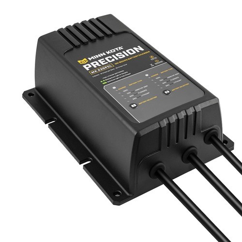 Minn Kota Mk-230 Pcl 2 Bank 15 Amp Battery Charger