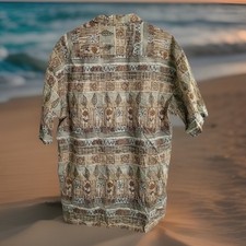 Vintage Men's Pierre Cardin Hawaii Shirt Size XL Button Down Short Sleeve Shirt