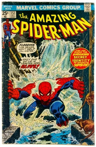 Amazing Spider-Man #151 1975 Marvel Comics GD/VG Low Grade Comic Book