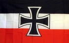 GERMAN JACK HISTORICAL  3'X5'  POLY FLAG