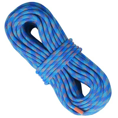 MARKENLOS Dynamisches Kletterseil 40m Outdoor Kletterseil Blau 10,2mm Faserseil