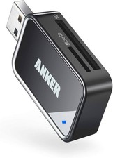 Anker 2-in-1 USB 3.0 SD Card Reader for SDXC/SDHC/SD/MMC/RS-MMC/Micro SD/UHS-I