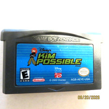 Disney Kim Possible-Gameboy Advance game CLEAN cart in VGC See all pics LQQK!