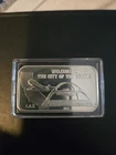 Rare 1975 USSC Welcome to the City of Angels LAX ANA 84th Ann .999 Silver Bar