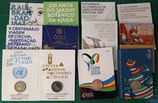 2 Euro commemorativi Portogallo in blister anni 2015-2024 a partire da 13 €