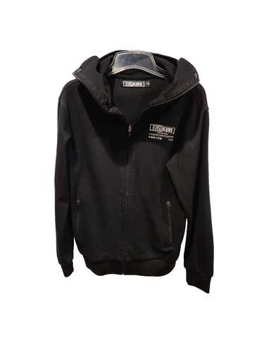 Evisu Full Zip Hoodie Black Streetwear Size Medium Please read description - 第 3/6 張圖片