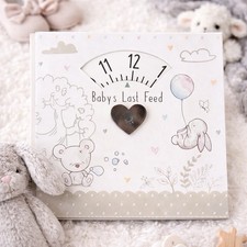 Baby Gift Record Card with Last Feed Timer Tracker New Baby Gift Baby Shower