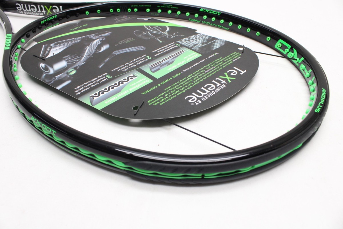 NOS JPN PRINCE TEXTREME PHANTOM PRO 100XR TENNIS RACQUET (4 1/4