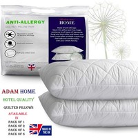 Hotel Quality Quilted Pillows Bounce Back Soft Bed Pillow Anti Allergic Comfort