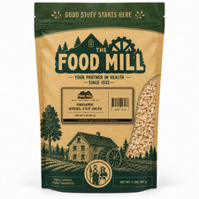 The Food Mill Organic Steel-Cut Oats 2 lb Bag