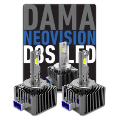 DAMA NEO VISION D8S LED Headlight Bulbs 6000K HID Xenon Conversion Lamps 35W