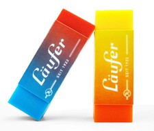 69825 Plast Color Eraser Two-Tone Eraser Reliably Erases Pencils and Coloured...