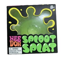Green NeeDoh SPLOOT SPLAT, Nee Doh Splatter Fidget .