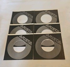 45 RPM 7" RECORD SLEEVES CO. SLEEVE 6 PACK SEE PHOTO Arista Records SLV394