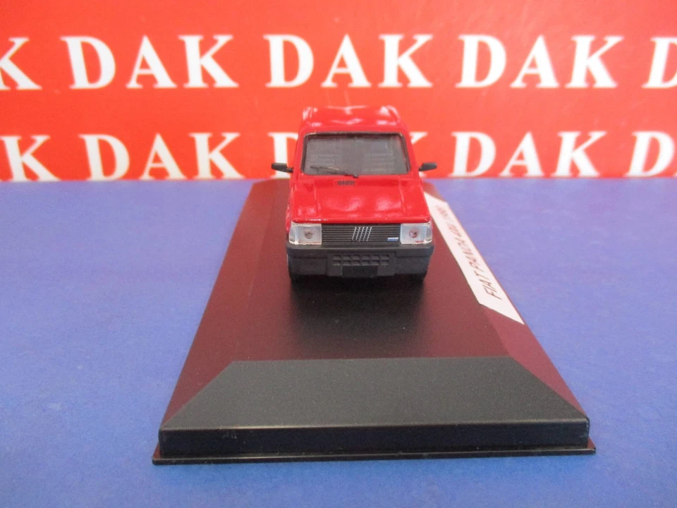 Die cast 1/43 Modellino Auto Fiat Panda 4x4 Red 1988 4 - Immagine 3 di 4