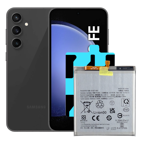 Akku FüR Samsung Galaxy S23 Fe EB-BS711ABY 4370 Mah + Klebeband-image